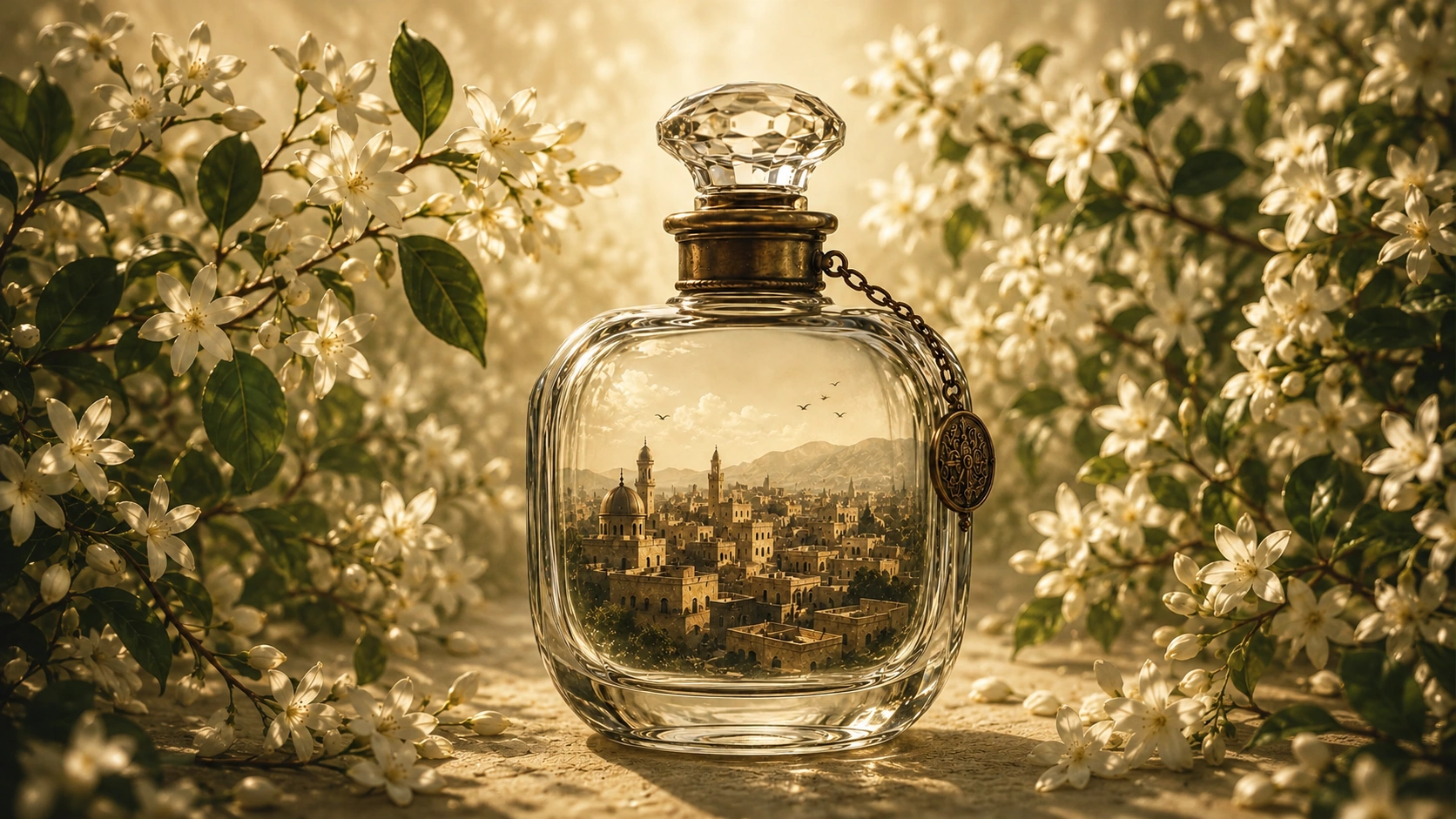 المدينة المخبأة في زجاجة عطر